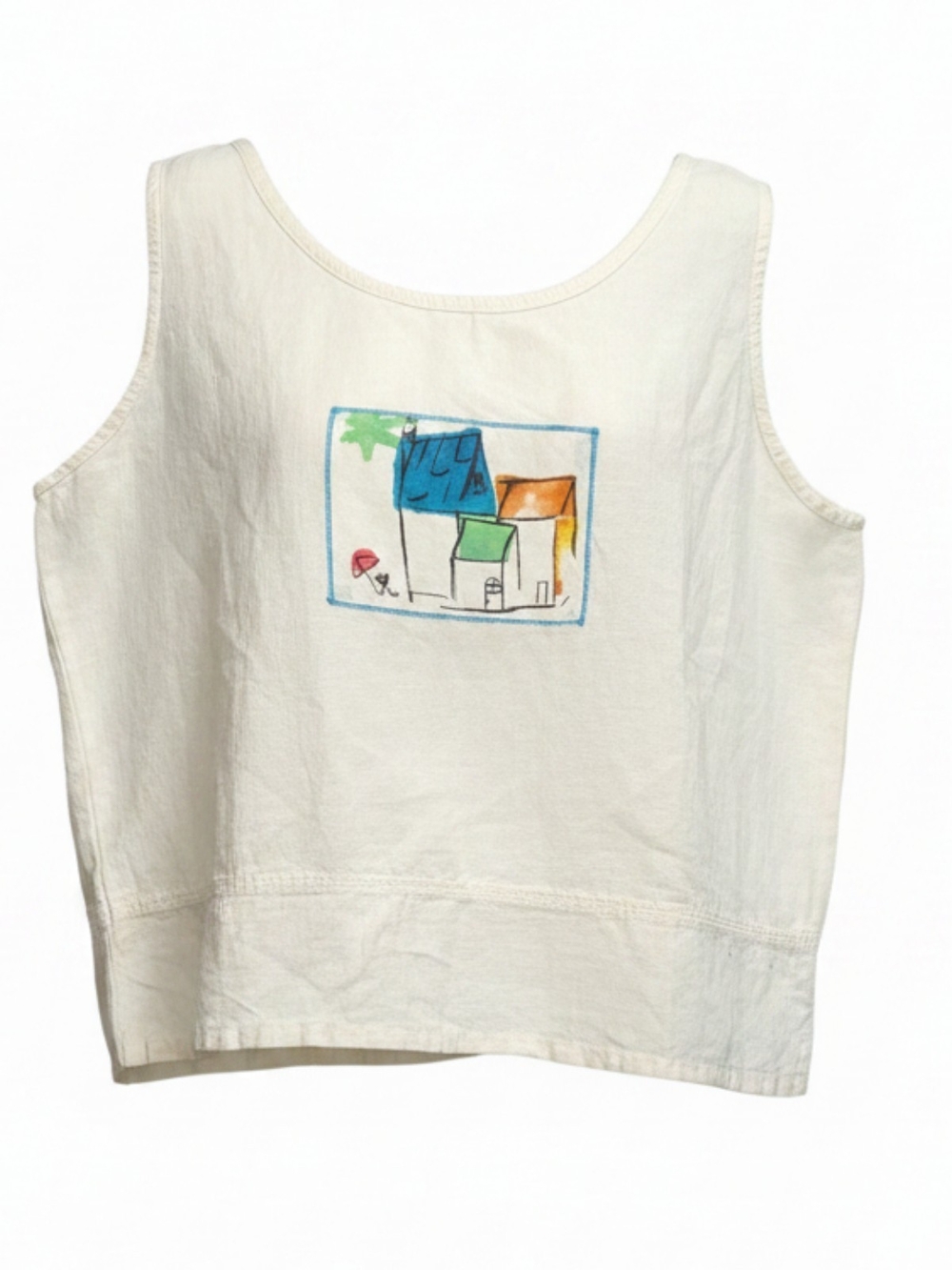 NWT Cream Scoop Neck Tank Top